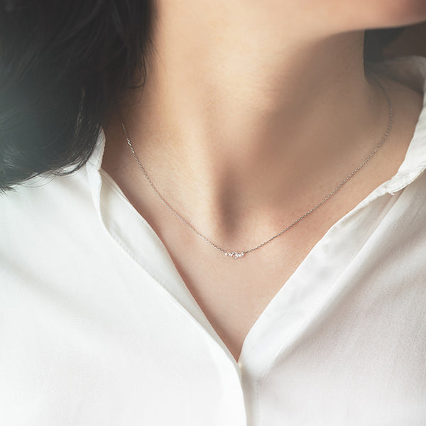 dew” Diamond Necklace ダイヤモンドネックレス （1303X） – AbHeri