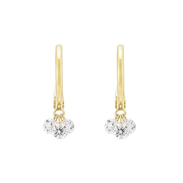 Diamond Earrings ダイヤモンドイヤリング （1308H） – AbHeri