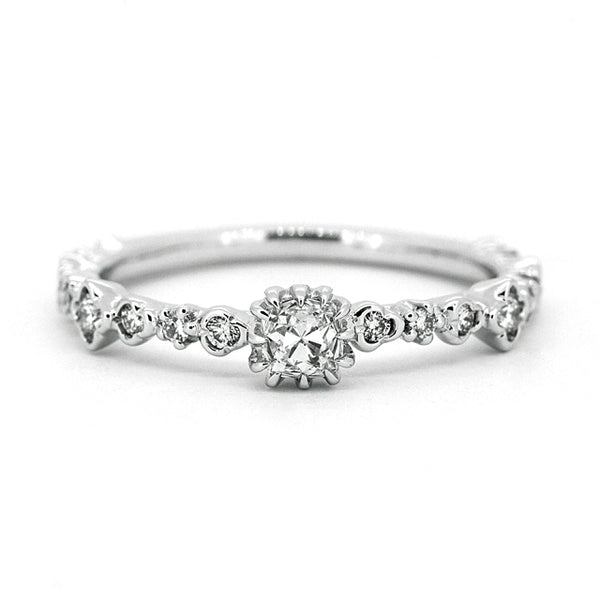 854AOM2 Graded diamond ring – AbHeri オンラインショップ