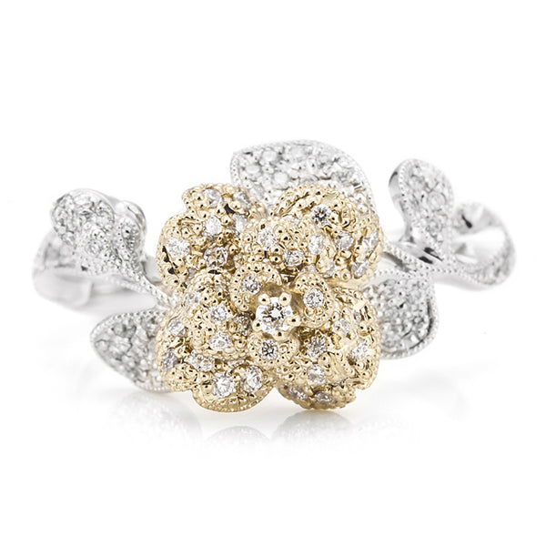 Under the Rose” Diamond-Ring ダイヤモンドリング （1209A） – AbHeri 