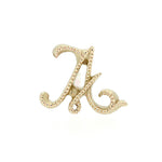 Initial Pin Brooch<br>イニシャルピンブローチ<br>（1052A）