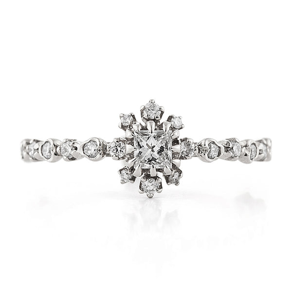 snow crystal” Diamond Ring ダイヤモンドリング （853C） – AbHeri
