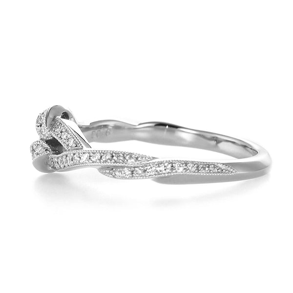 Knot” Diamond Ring ダイヤモンドリング （1465A） – AbHeri 公式
