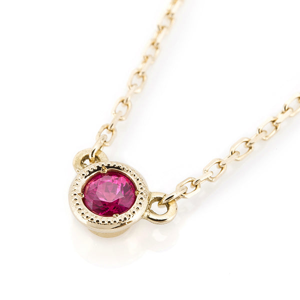 ー品販売 ネックレス ルビー シルバー 6-4 silver necklace ruby 