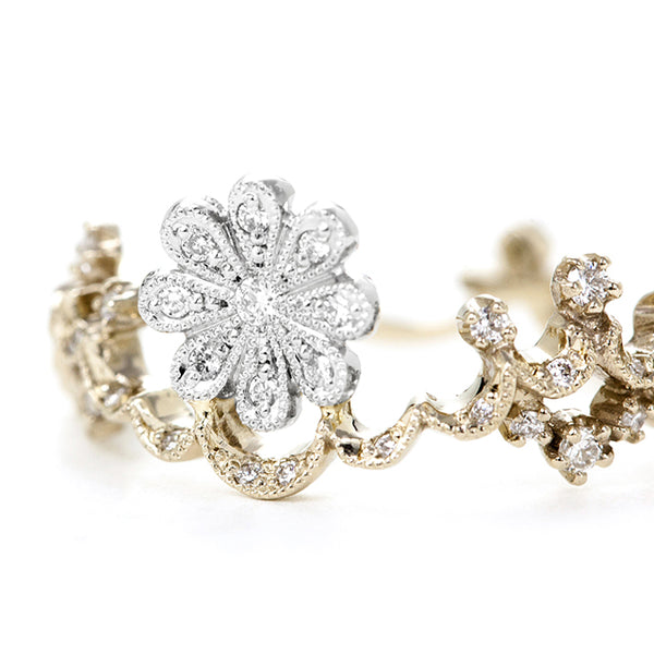 Waltz of the Flowers” Diamond Ring ダイヤモンドリング （1058A