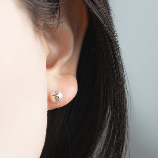 Akoya Pearl Earrings アコヤパールピアス （344H） – AbHeri 公式