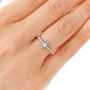 “snow crystal”<br>Diamond Ring<br>ダイヤモンドリング<br>（853C）