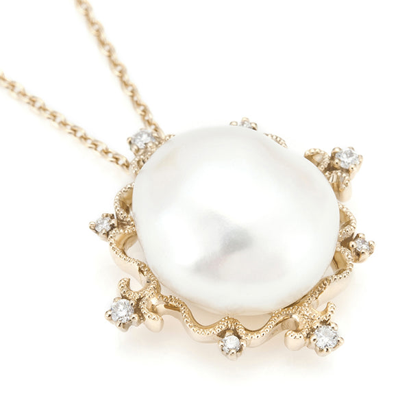 CRADLE” Pearl Necklcae パールネックレス （627B） – AbHeri 公式 