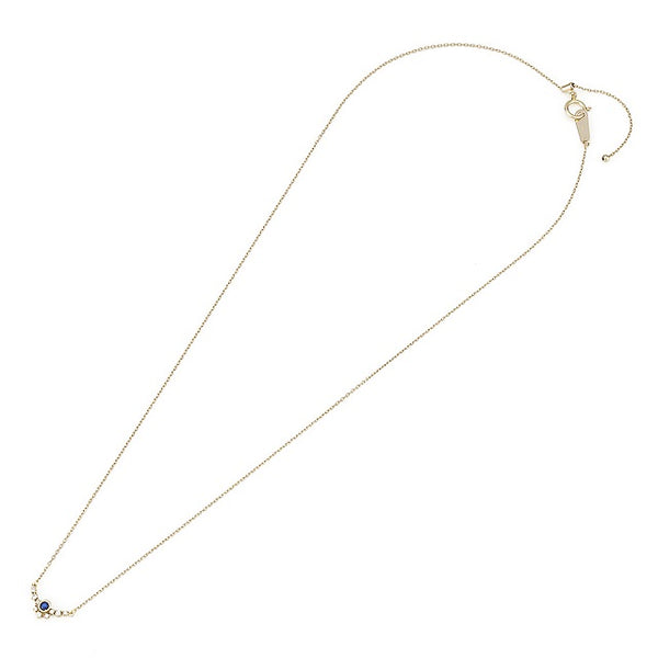 Clair de lune” Blue Sapphire Necklace ブルーサファイア