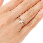 “snow crystal”<br>Diamond Ring<br>ダイヤモンドリング<br>（850B）