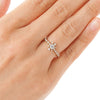 “snow crystal”<br>Diamond Ring<br>ダイヤモンドリング<br>（853D）