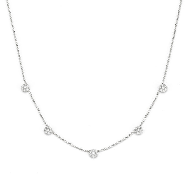 027R Diamond necklcace – AbHeri オンラインショップ