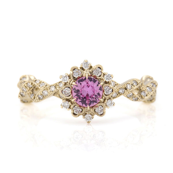 Pink Sapphire Ring ピンクサファイアリング（1109P）