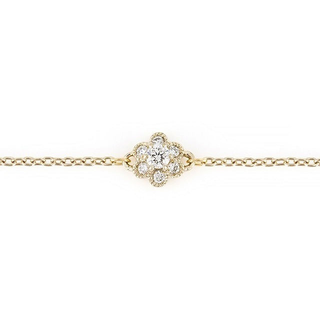 “fleurs”<br>Diamond Bracelet<br>ダイヤモンドブレスレット<br>（1334A）