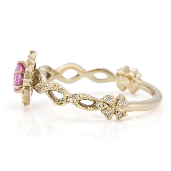 1109P Pink sapphire ring – AbHeri オンラインショップ