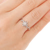 “snow crystal”<br>Graded Diamond Ring<br>ダイヤモンドリング<br>（851ARO2）