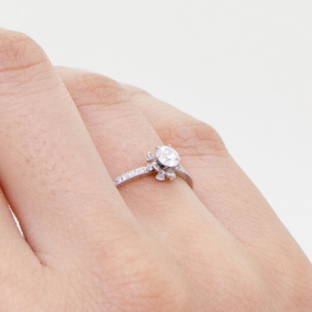 “Eternal Rose”<br>Grading Diamond Ring<br>グレード付きダイヤモンドリング<br>（857ARO3） abheri-jpstore