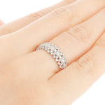 “SIRUSI”<br>Half Eternity<br>Diamond Ring<br>ダイヤモンドリング<br>（729D）