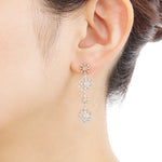 “DAMASK”<br>Diamond Earrings<br>ダイヤモンドピアス<br>（1188A）
