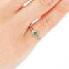 “priere” <br>Birthstone Pinky Ring<br>バースストーンピンキーリング<br>（1143A）