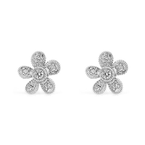 AbHeri　アベリ　ダイヤモンド　スタッドピアス six” Diamond Earrings ダイヤモンドピアス （1451A） – AbHeri
