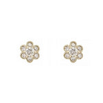 “fleurs”<br>Diamond Earrings<br>ダイヤモンドピアス<br>（1333A）