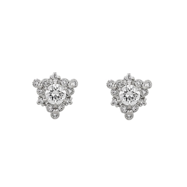 “fleurs”<br>Diamond Earrings<br>ダイヤモンドピアス<br>（1552A）