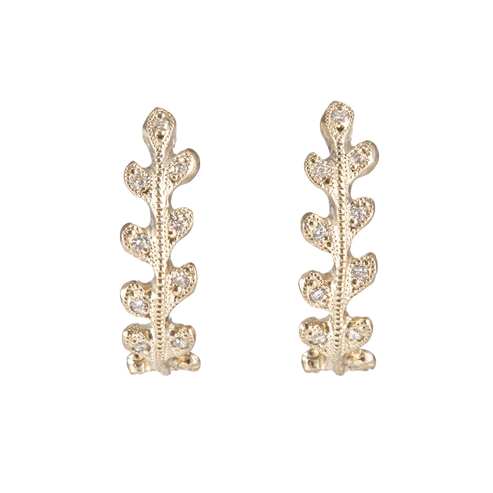 “Olive”<br>ダイヤモンドピアス<br>Diamond Earrings<br>（1097A） abheri-jpstore