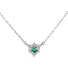 “fleurs”<br> Emerald Necklace<br>エメラルドネックレス<br>（1551E）
