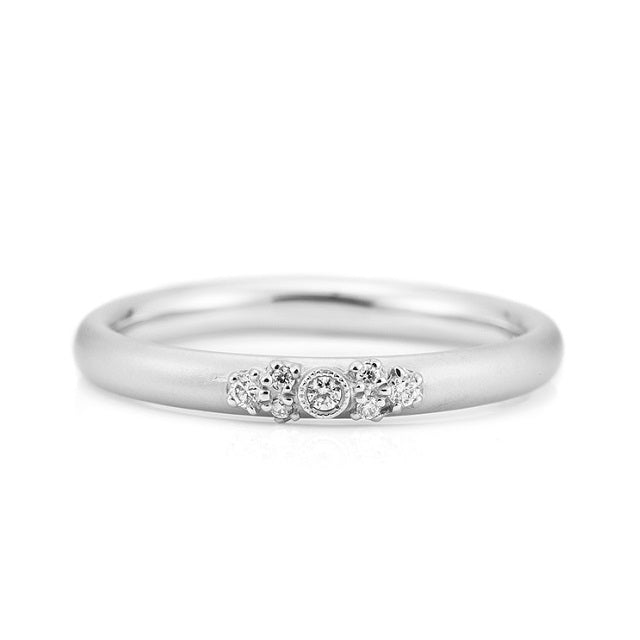 “SIRUSI”<br>Diamond Ring, Small<br>ダイヤモンドリング S<br>（729B）