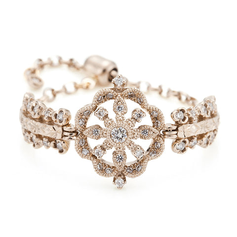 DAMASK” Diamond Chain-Ring ダイヤモンドチェーンリング
