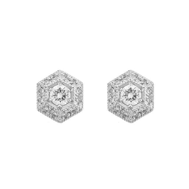 “six”<br>Diamond Earrings<br>ダイヤモンドピアス<br>（1451A）