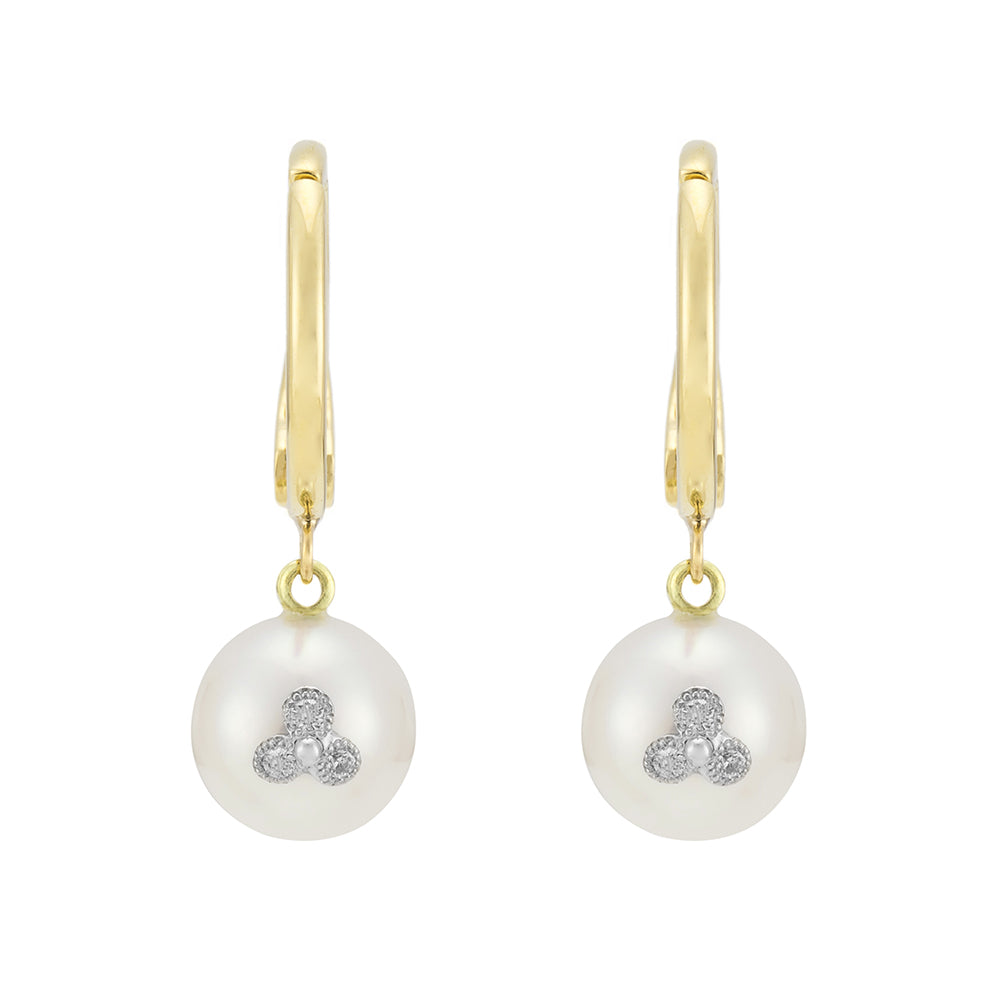 1312A Akoya pearl pierced-earrings – AbHeri オンラインショップ