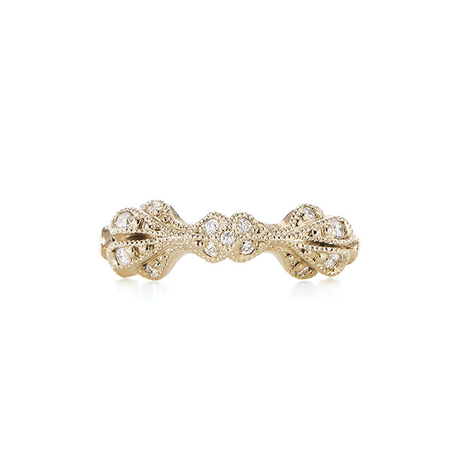 “Leaves”<br>Diamond Ear Cuff<br>ダイヤモンドイヤーカフ<br>（1492A）