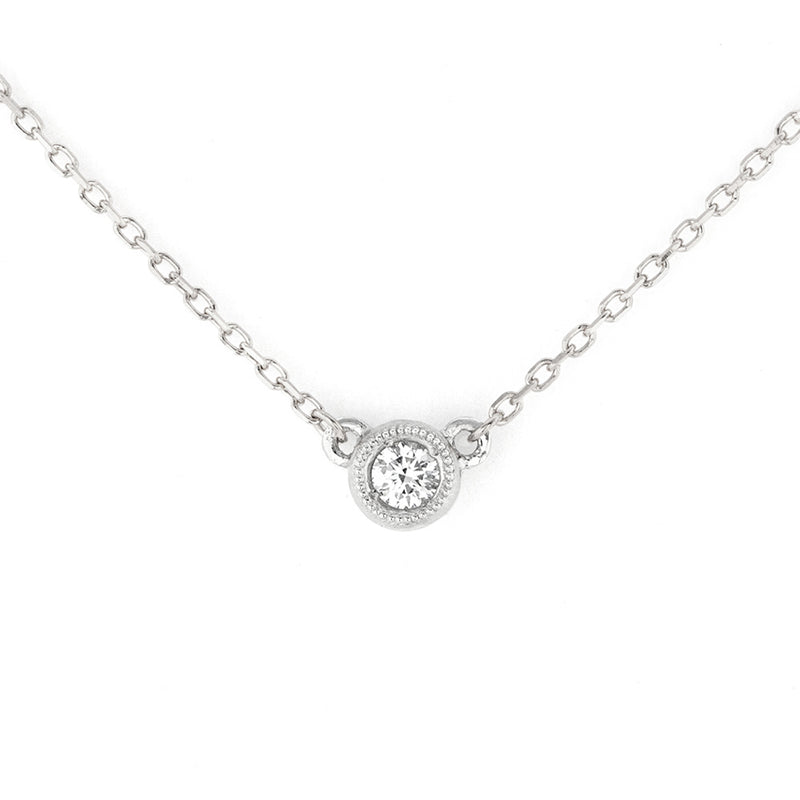 Diamond Necklace<br>ダイヤモンドネックレス <br>（1066A） abheri-jpstore