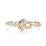 “Knot”<br> Diamond Ring<br>ダイヤモンドリング<br>（1465A）