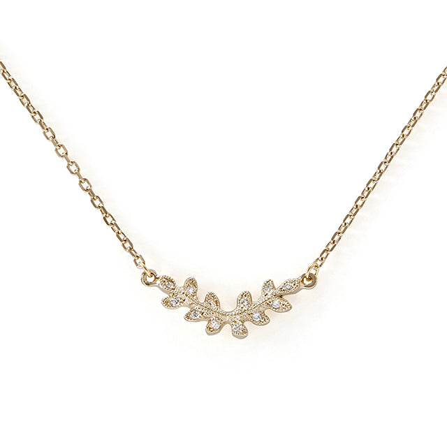 Olive” ダイヤモンドネックレス Diamond Necklace (1086A Olive” ダイヤモンドネックレス Diamond Necklace (1086A