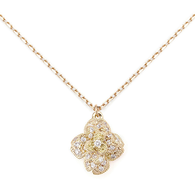 Under the Rose” Diamond Necklace ダイヤモンドネックレス （1212A 