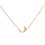 Necklace<br>crescent moon<br>ネックレス<br>（1016A）