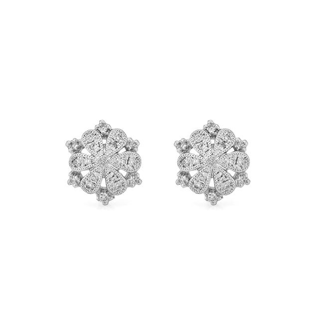 “geometry”<br> Diamond Earrings<br>ダイヤモンドピアス<br>（1407A）