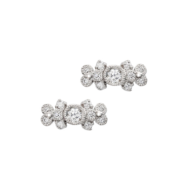 ”bow”<br>Diamond Earrings<br>ダイヤモンドピアス<br>（1509A）