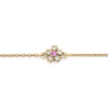 “sakura” <br>Pink Sapphire bracelet<br>ピンクサファイアブレスレット<br>（1412B）