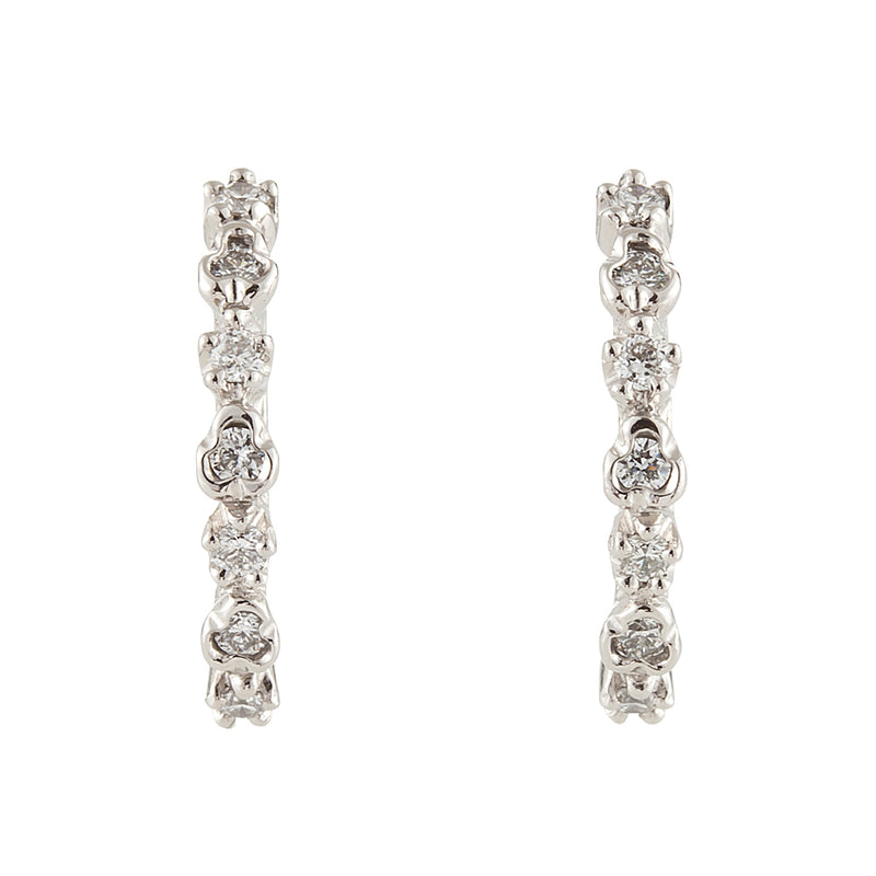 “reticella”<br>ダイヤモンドピアス<br>Diamond Earrings<br>（1102A）