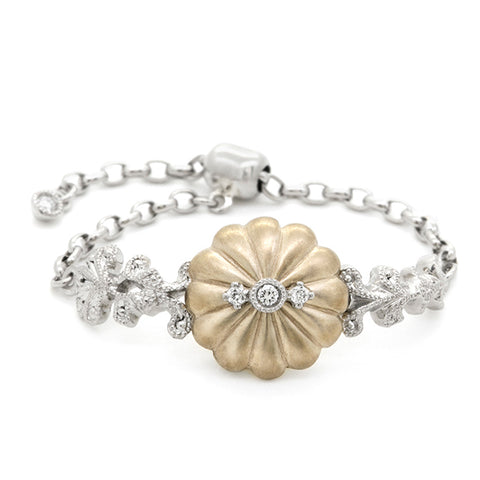 Arabesque” Diamond Chain-Ring ダイヤモンドチェーンリング （1476A