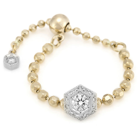 AbHeri ダイヤモンドチェーンリング Diamond Chain-Ring ダイヤモンドチェーンリング （466A