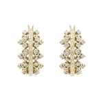 “reticella”<br>Diamond Earrings<br>ダイヤモンドピアス<br>（1423A）