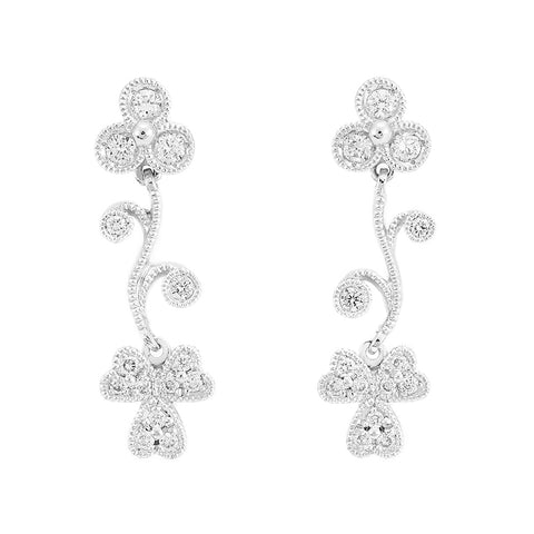 100A Diamond pierced-earrings – AbHeri オンラインショップ