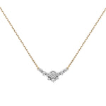 “Clair de lune”<br>Diamond Necklace<br>ダイヤモンドネックレス<br>（1015A）