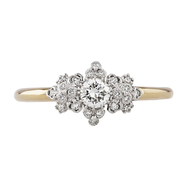 “fleurs”<br>Diamond-Ring<br>ダイヤモンドリング<br>（1548A）