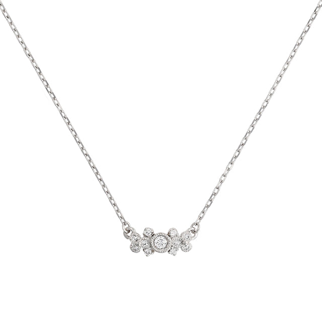 ”bow”<br>Diamond Necklace<br>ダイヤモンドネックレス<br>（1508A） In Stock